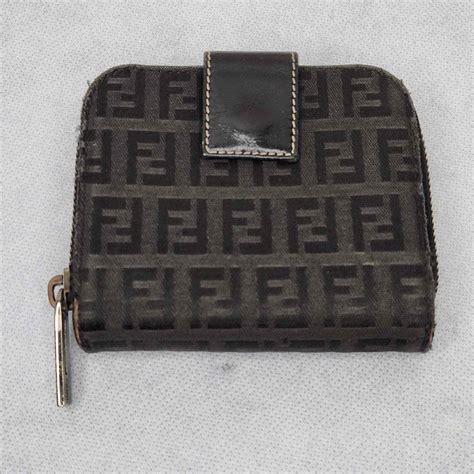 fendi eyes wallet|fendi zucchino wallet.